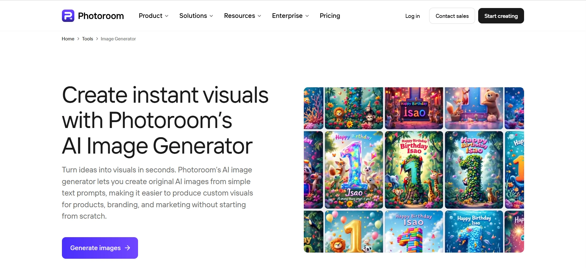 Photoroom AI Image Generator